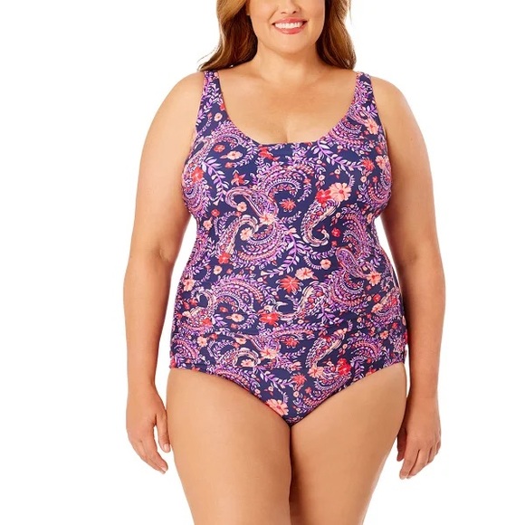Land’s end one piece swimsuit
Full Coverage Bottom
Removable Soft Cups nwt - Picture 4 of 6